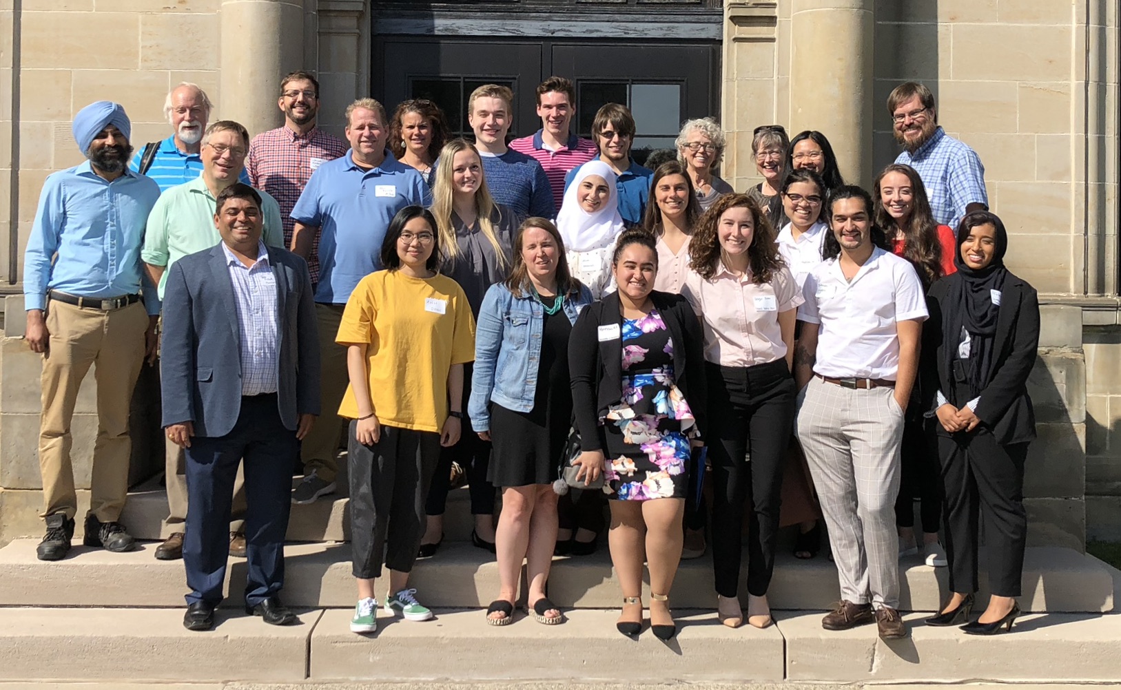 Group photo of the participants of the Midwest North Regional Node Meeting in September 2019.